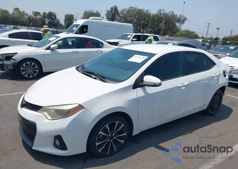2014 Toyota Corolla L/Le/Le Pls/Prm/S/S Pls from USA, damaged, VIN 5YFBURHEXEP171613